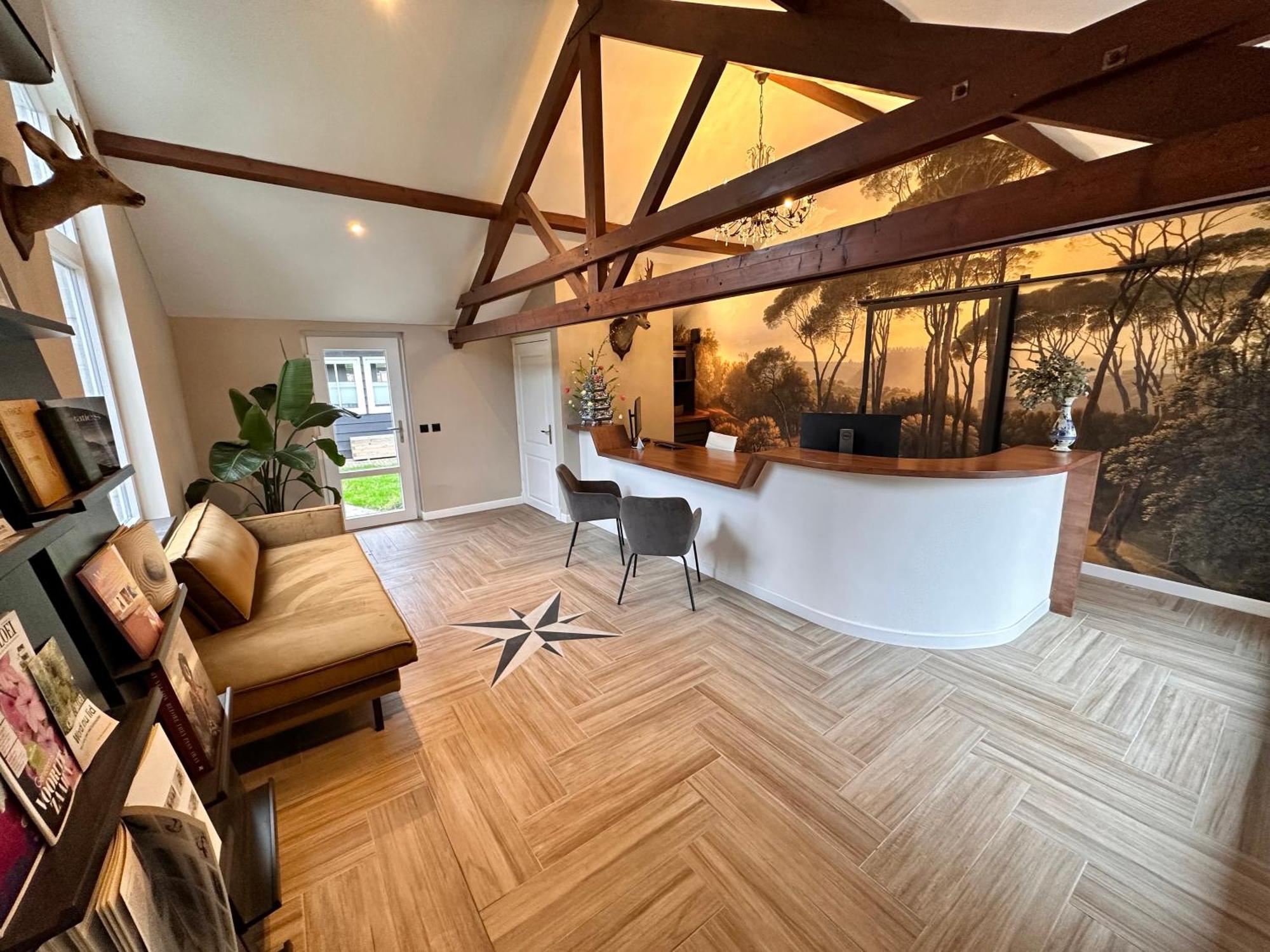 Wellness Tuin - Ultieme Partner Beleving - St Hubertus Suite Met Jacuzzi ,Openhaard, Prive Hottub En Prive Sauna In Jachthut Stijl Horst Luaran gambar